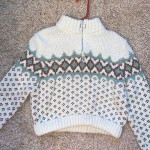 LA Hearts Zip-Up Sweater